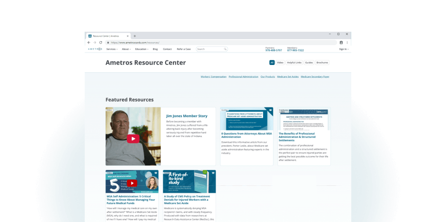 Ametros Resource Center