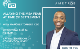 Torbert to Address MSA Concerns During WCI Annual Conference