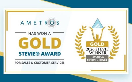 Ametros has won a gold Stevie Award